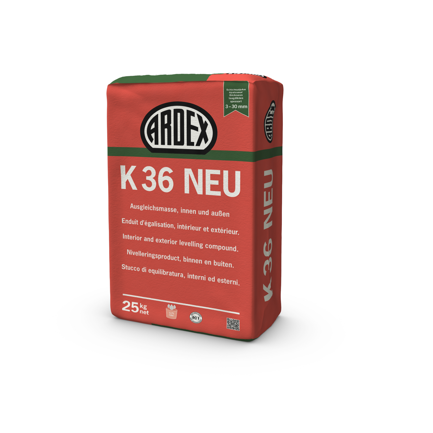 Ardex K36 Neu 25 Kg Sack Ausgleichsmasse innen und außen 