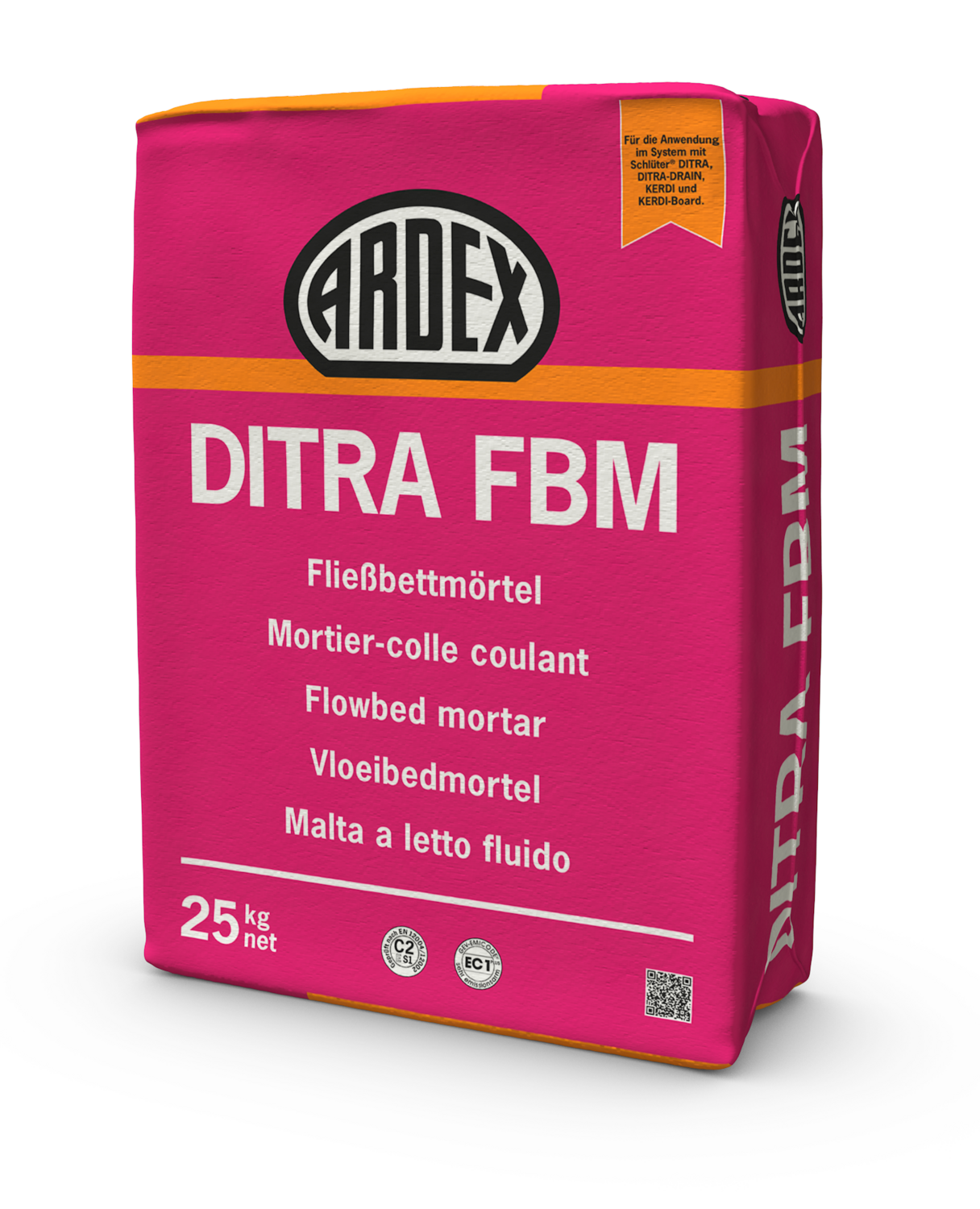 Ardex Ditra FBM 25 Kg Sack Fließbettmörtel 