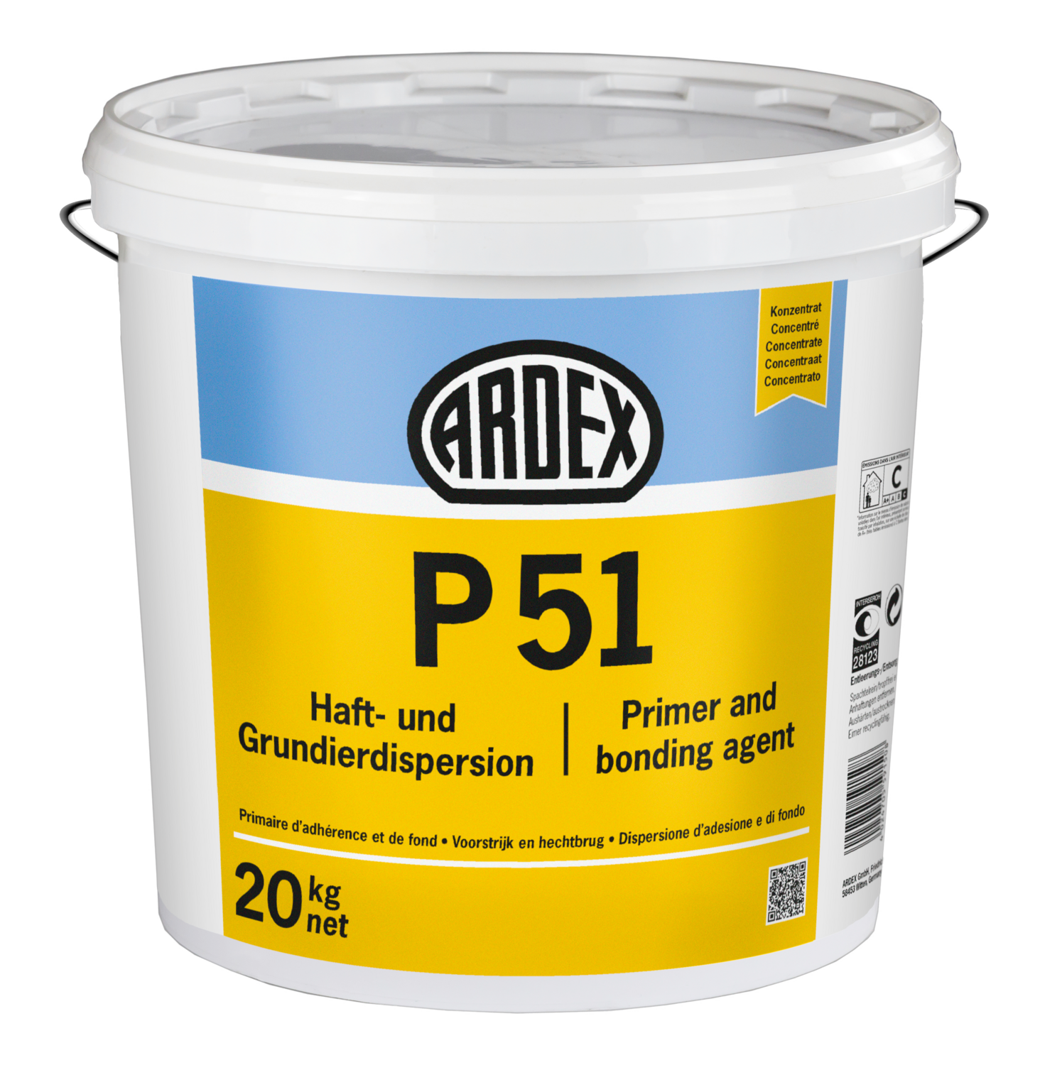 Ardex P51 5 Kg Eimer Haft. / Grundierdispersion 