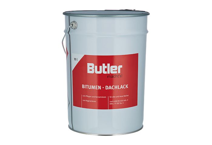 Butler macht´s! Bitumen Dachlack 10 ltr/Geb. 