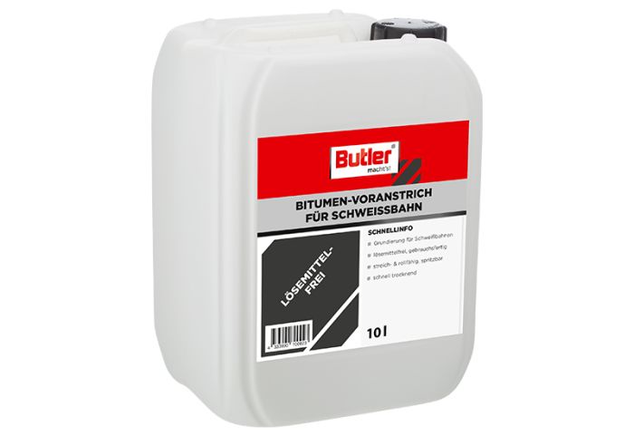 Butler macht´s! Bitumen Voranstrich lösemittelfrei 10 ltr/Geb. (für Schweißbahn) 